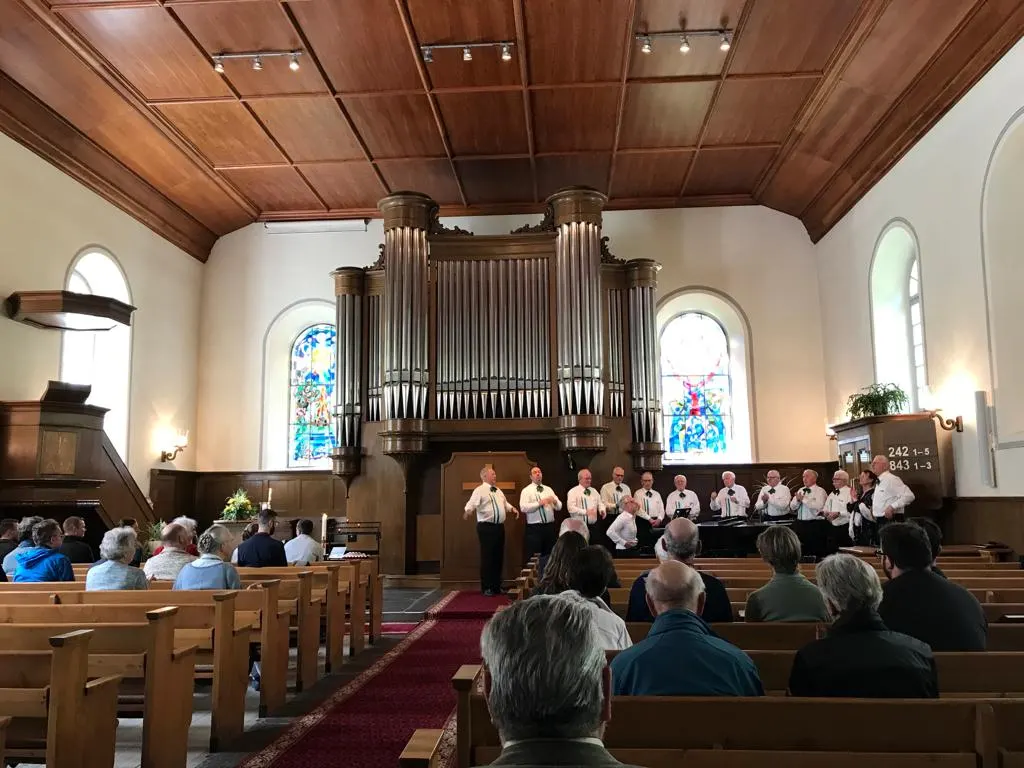 Auftritt in der Kirche Lauterbrunnen