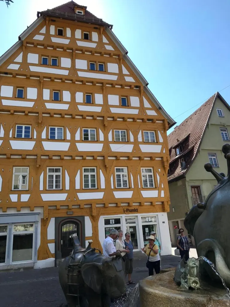 Sänger auf der Chorreise