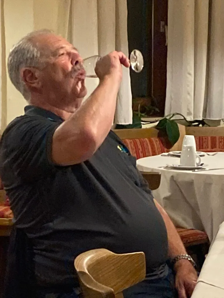 Sänger auf der Chorreise