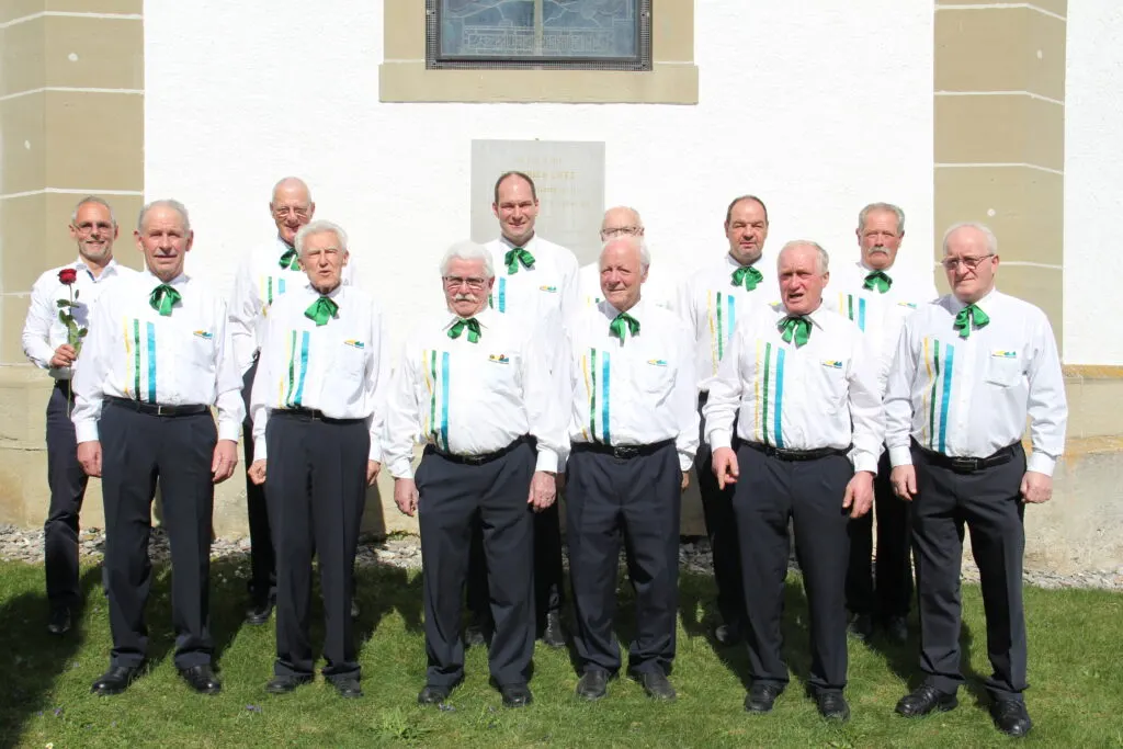 Auftritt an der goldenen Konfirmation in der Kirche Zimmerwald